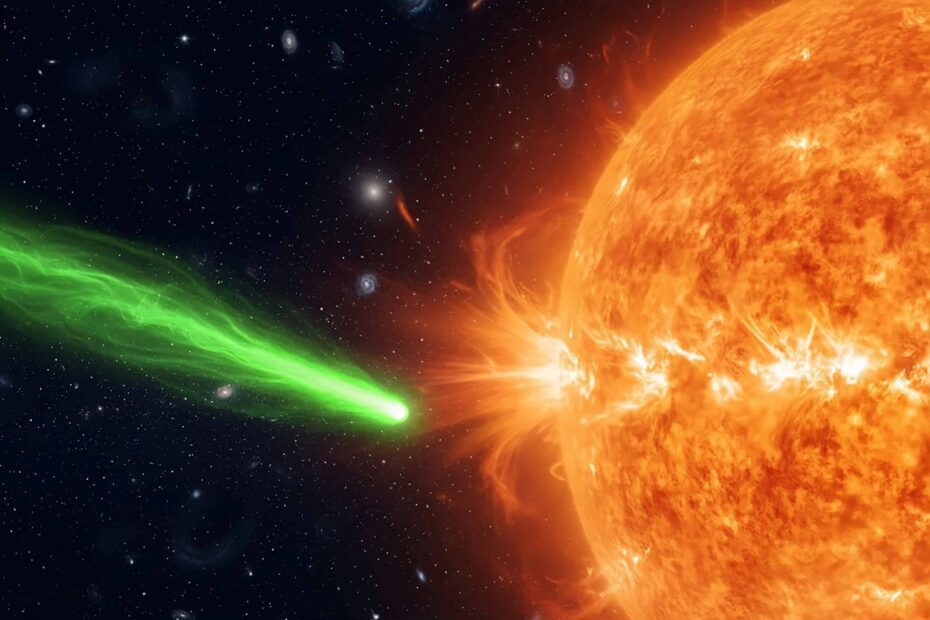 Cometa 3I/ATLAS visível no céu e chuva de meteoros