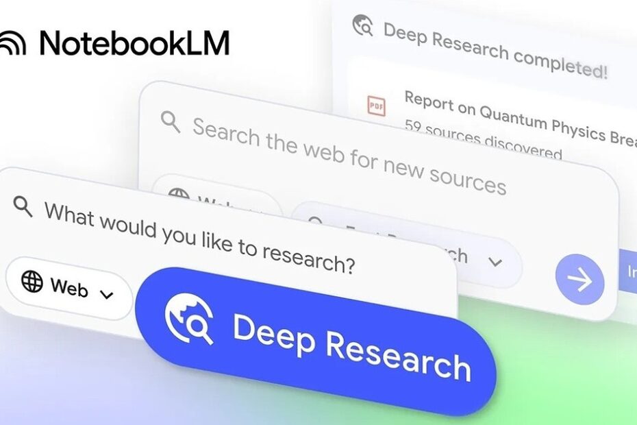 NotebookLM já consegue fazer pesquisas aprofundadas e ganha suporte a mais tipos de ficheiros - Internet