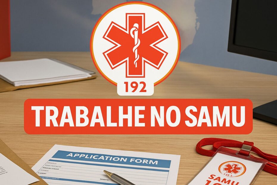 Vagas no SAMU em Santa Catarina para PcD com salário de R$ 2.495 e benefícios. Inscrições abertas pela Fahece até início de novembro.