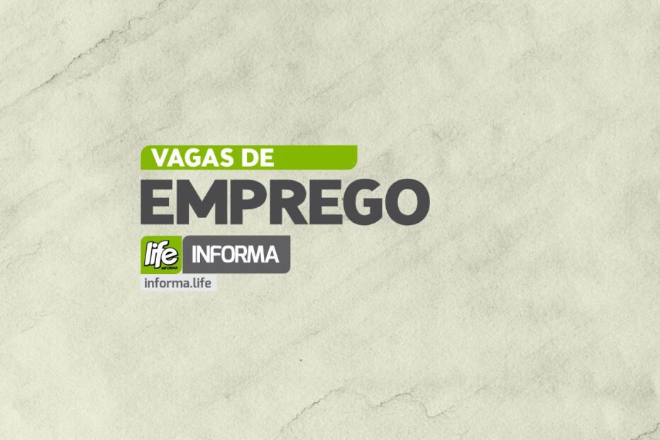 mais de 460 oportunidades abertas