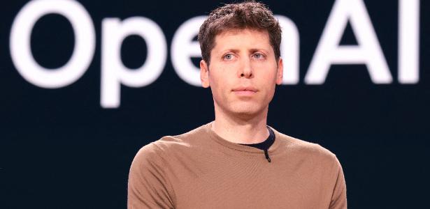 Sam Altman, CEO da OpenAI, a desenvolvedora do ChatGPT,  durante conferência Microsoft Build, realizada em Seattle (EUA), em maio de 2024