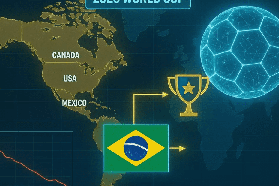 Três IAs projetam o caminho da Copa do Mundo de 2026; veja as análises de cada uma