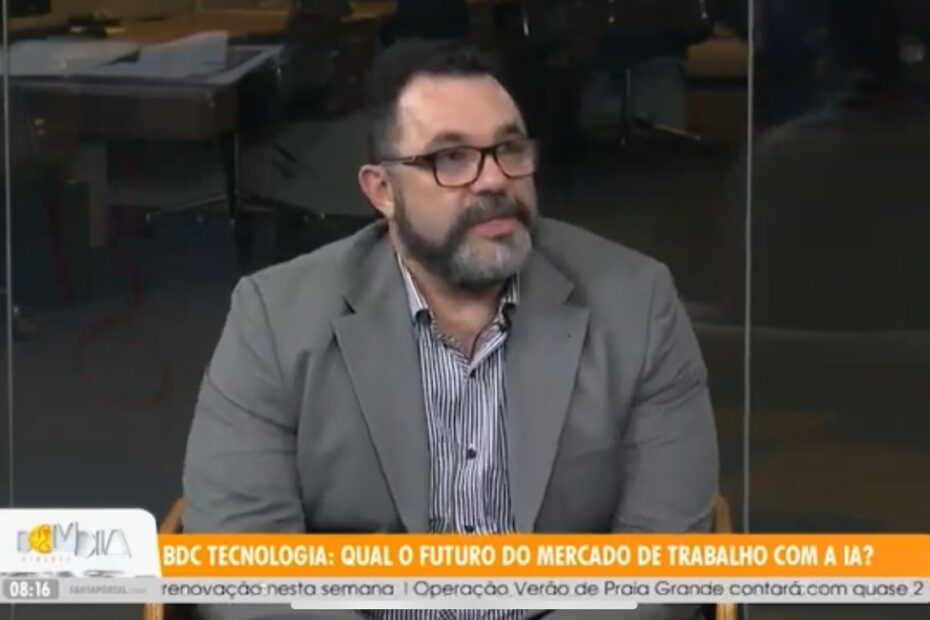BDC Tecnologias estreia no Bom Dia Cidades e recebe Vladimir Cruz, da Unisanta, para falar sobre inteligência artificial (IA)