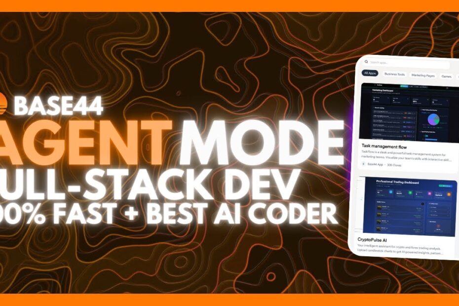 Base44: Como o Novo Modo de Agente Permite Construir Aplicativos Full-Stack de Alta Qualidade Sem Código!
