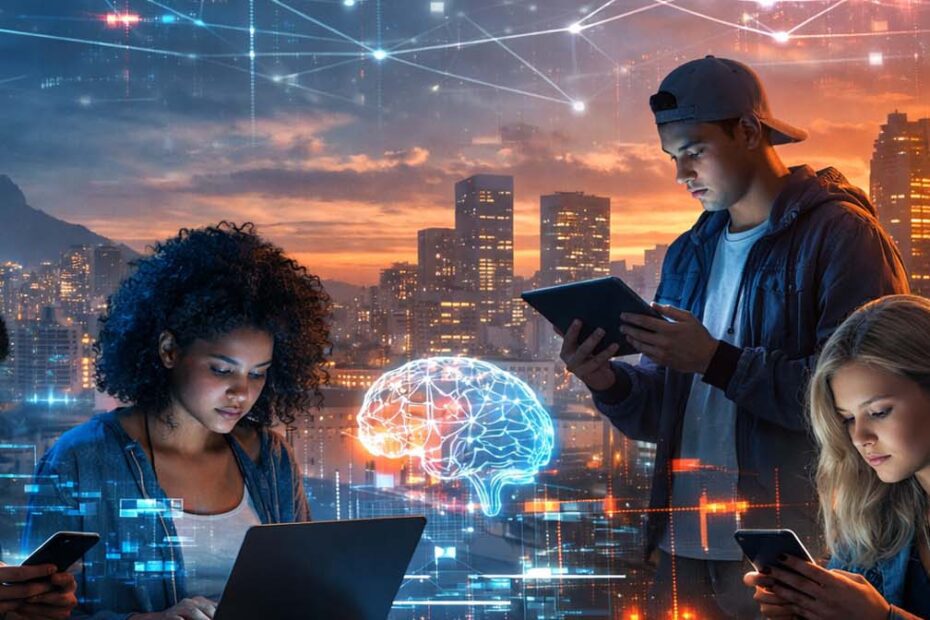 Brasil lidera adoção de Inteligência Artificial entre jovens