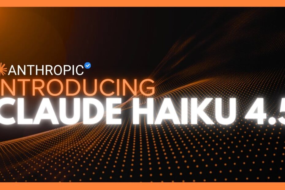 Claude Haiku 4.5: O Novo Modelo de Codificação Rápido e Econômico que Supera o Sonnet 4