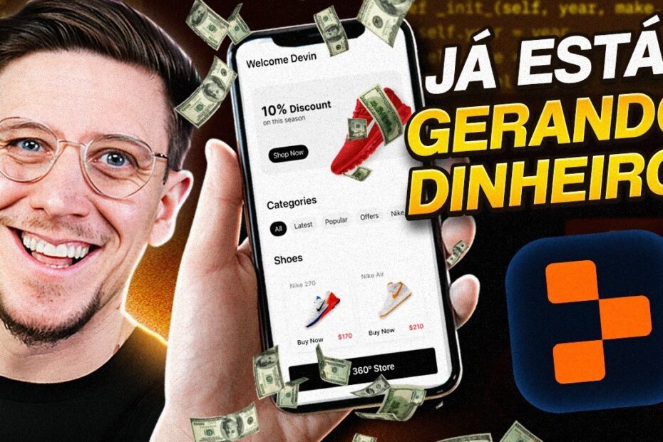 Como Criar um APP em Minutos e Começar a Ganhar Dinheiro Sem Programar