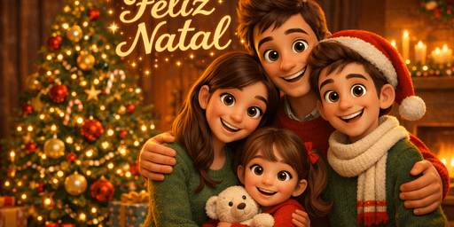 Como criar foto de Natal em estilo Pixar usando IA