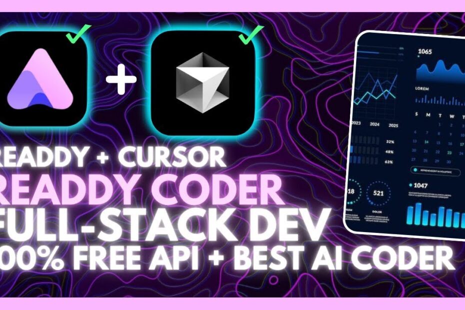 Crie Aplicativos Full-Stack de Alta Qualidade Grátis e Sem Codificação com Readdy e Cursor