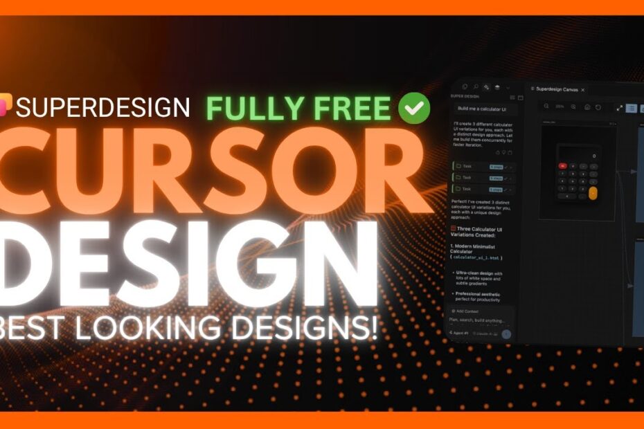 Crie Aplicativos e Sites Incríveis com Cursor AI e SuperDesign: Guia Completo