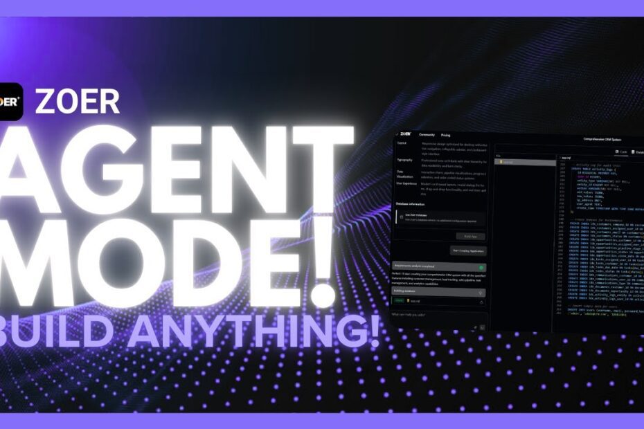 Descubra o Zoer: O Novo Codificador de Vibe AI que Transforma Ideias em Realidade - Alternativa Lovable V0!