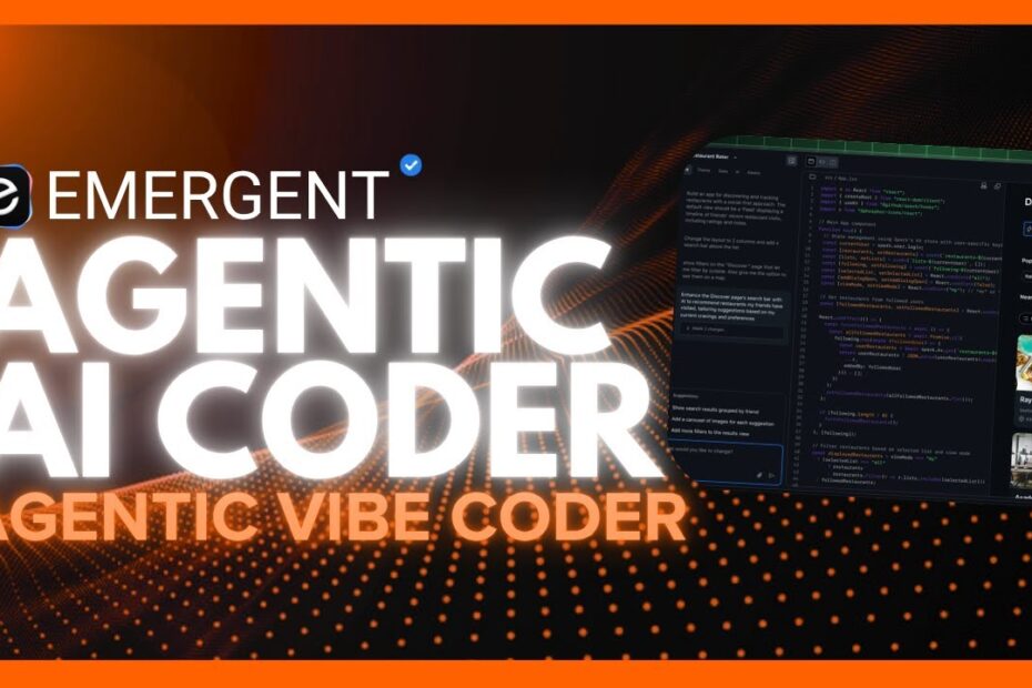 Emergent: A Revolucionária Plataforma de Vibe Coding com AI Agentica - Crie Qualquer Coisa!