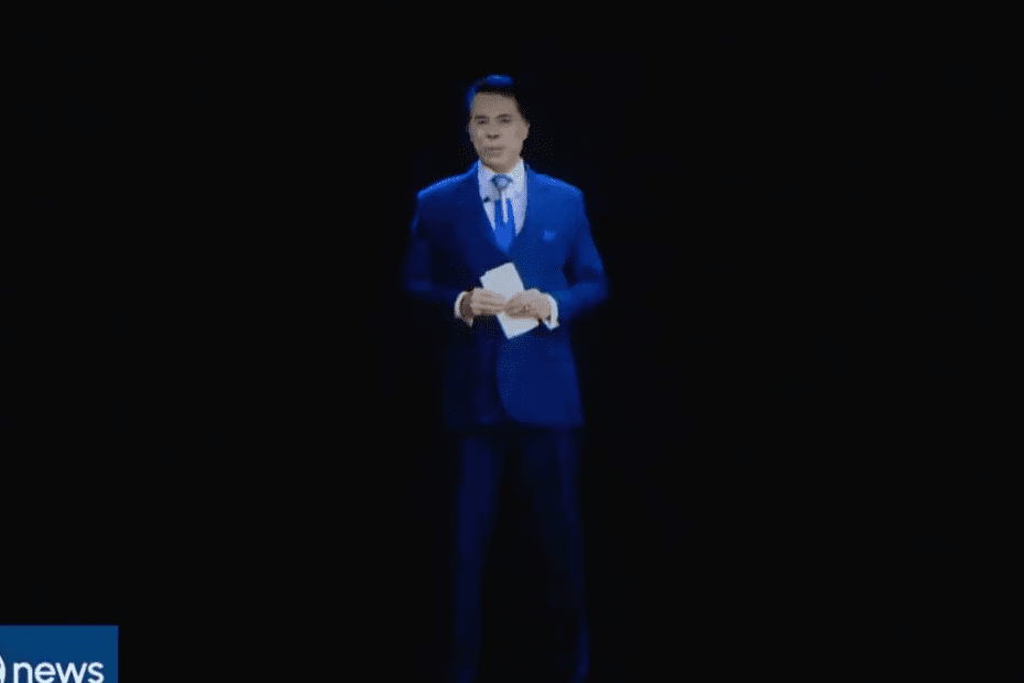 Evento de lançamento do SBT News usa inteligência artificial para recriar Silvio Santos