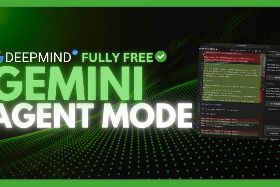 Gemini Agent Mode: O Poderoso Agente de IA Autônoma que Cria Qualquer Coisa - Totalmente Grátis!