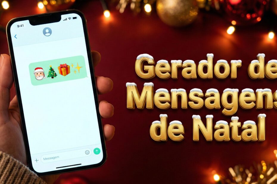 Gerador de Mensagens de Natal e Ano Novo 2026