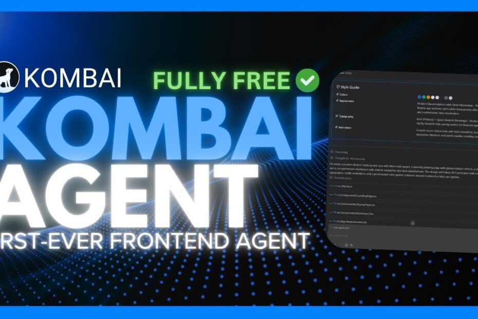 Kombai: O Primeiro Agente de Codificação de Design – Conheça o Cursor Revolucionário!