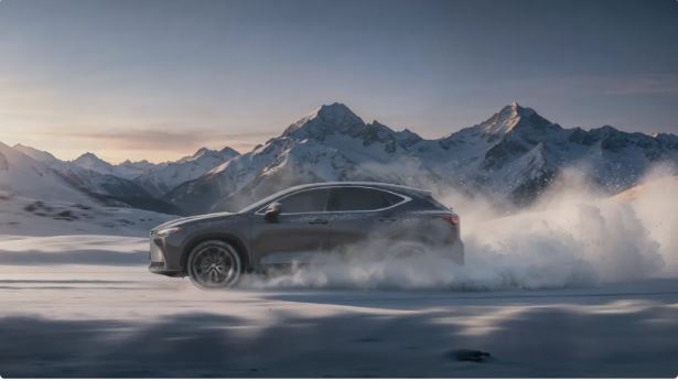 Lexus aposta em IA generativa para criar campanha natalina de estética surreal