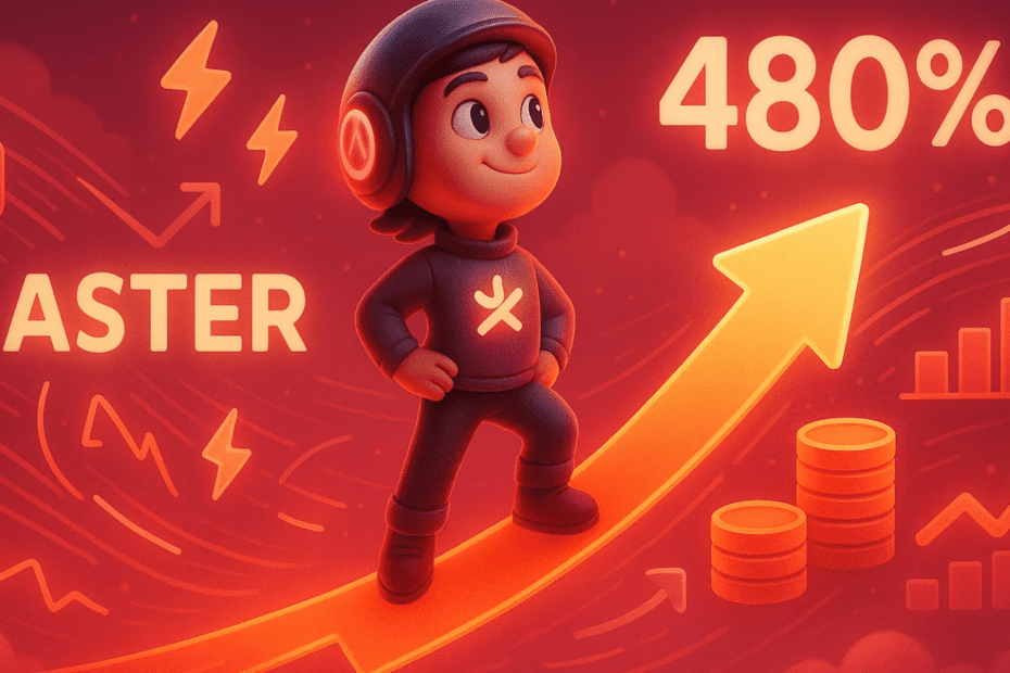 Aster tem potencial de alta de até 480% ao converter hype em mercado