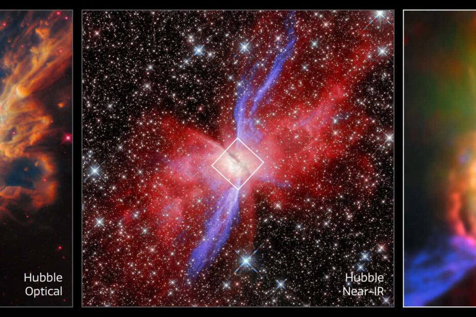 Nebulosa da Borboleta: nova imagem revela detalhes inéditos