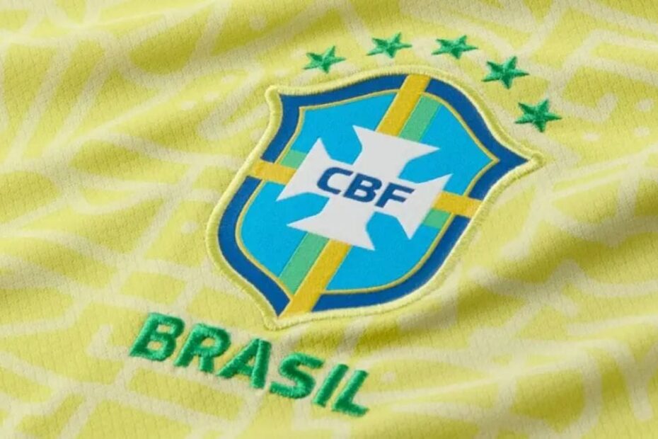 Escudo da camisa da Seleção Brasileira (Foto: CBF, Divulgação)