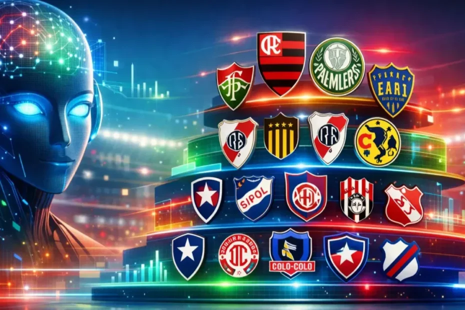 Os 50 maiores clubes da América Latina segundo o ChatGPT