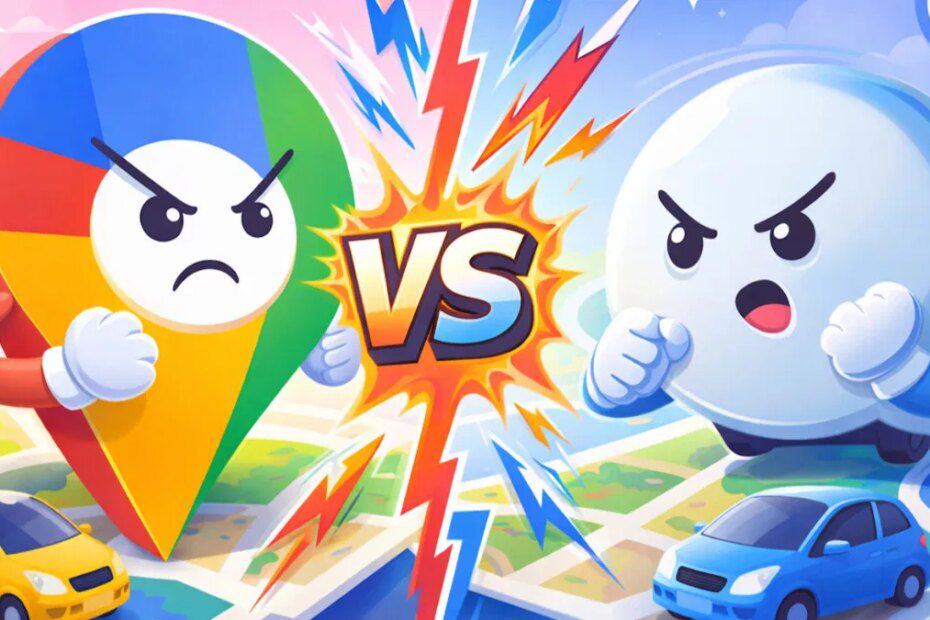 Esta é a verdadeira razão pela qual o Waze é superior ao Google Maps