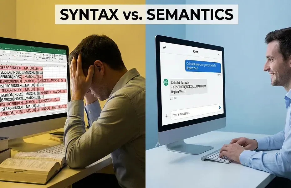 Fim do "decoreba"? Entenda por que especialistas sugerem trocar fórmulas manuais do Excel por IA