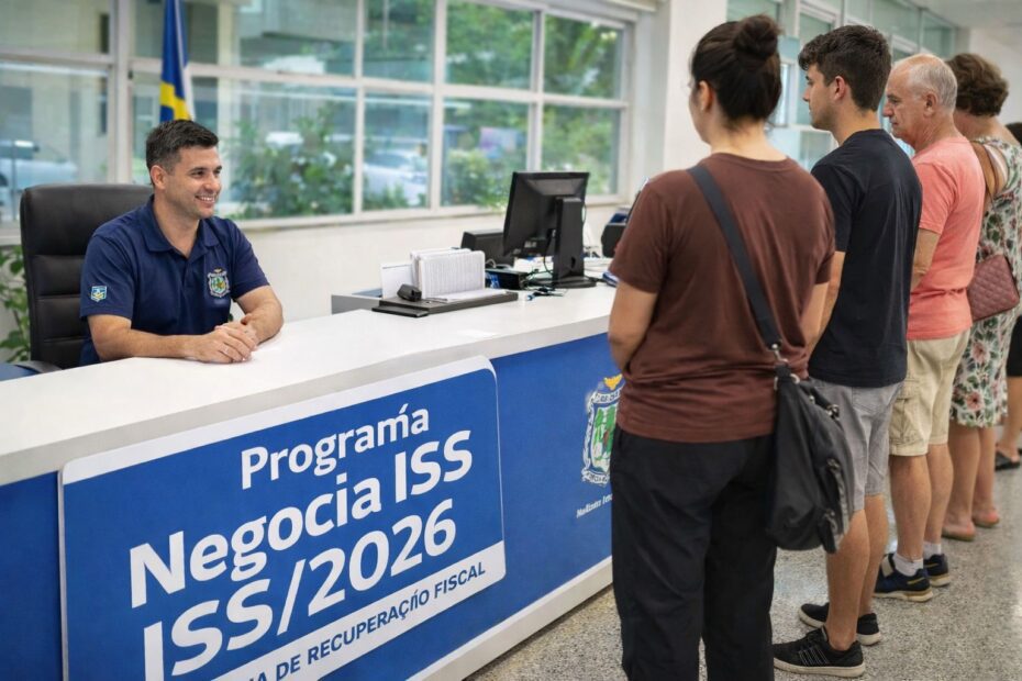 Programa Negocia ISS BC/2026 já está em vigor com descontos e parcelamentos facilitados até março