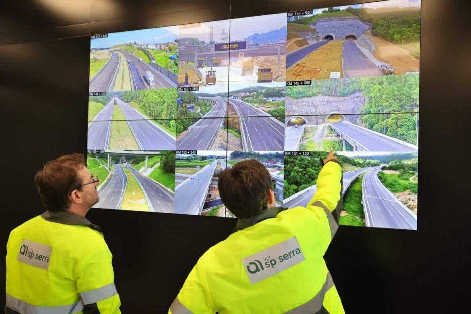 Rodoanel Norte opera com Inteligência Artificial, monitoramento 24h e resposta rápida a emergências