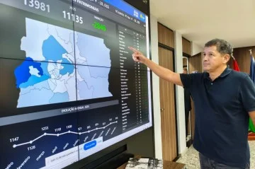 Sandro Avelar chamou atenção para a redução de homicídios nos últimos dez anos no DF -  (crédito: Secretaria de Segurança Pública)