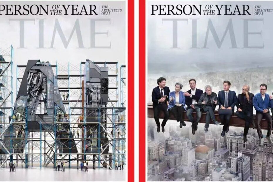 Time elege ‘arquitetos da Inteligência Artificial’ como ‘Pessoa do Ano’ em 2025