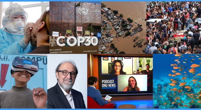 As 10 matérias mais acessadas na página da ONU News em 2025