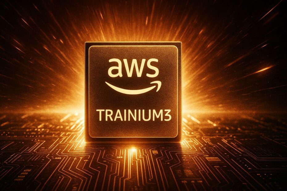 Trainium3: Amazon apresenta chip de IA mais rápido e eficiente da geração