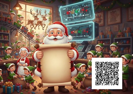 Inteligência Artificial do Papai Noel convoca a população para transformar desejos em realidade