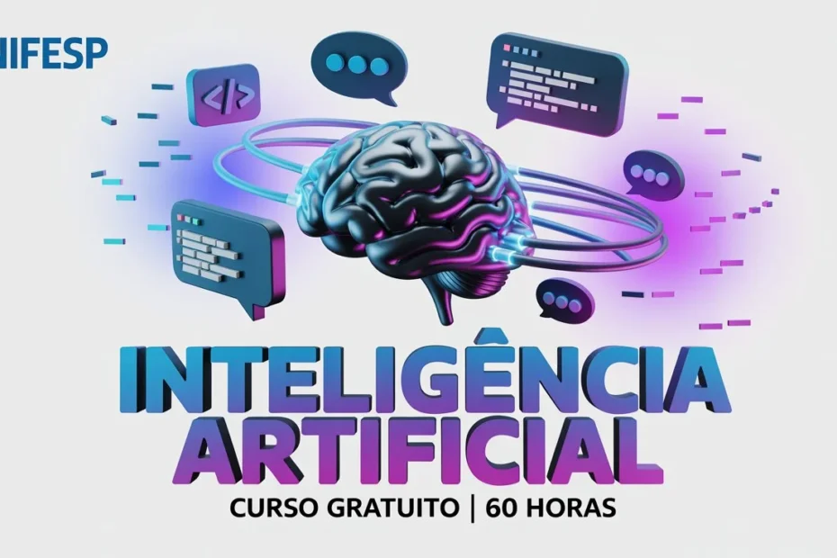 Quer dominar a Inteligência Artificial UNIFESP lança curso de extensão online e gratuito. 60h de carga horária. Inscreva-se até 05 de janeiro.