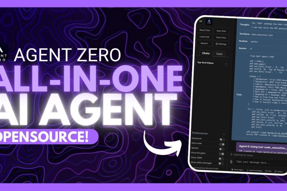 AgentZero: A Revolução da IA Multifuncional com Suporte MCP e Plugins Open Source