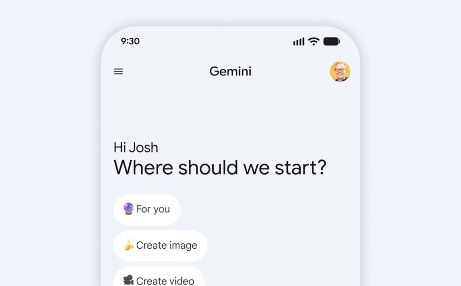 Gemini conexão com aplicativos para ativar Inteligência Pessoal