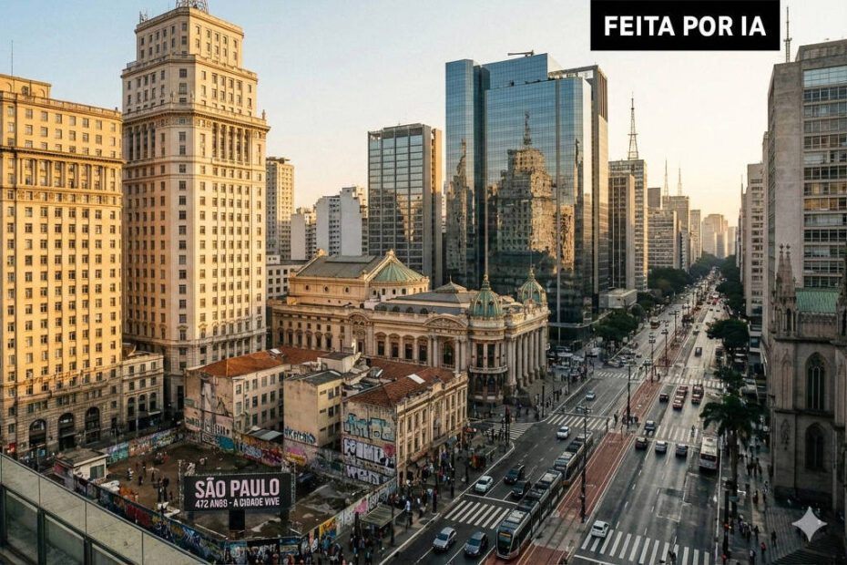 Aniversário de São Paulo: IA vê Catedral da Sé na Paulista - 24/01/2026 - Cotidiano