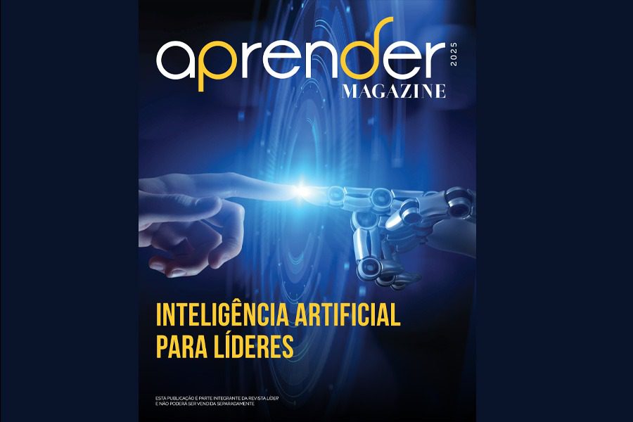 ‘Inteligência Artificial para Líderes’ é o tema da Aprender Magazine 2025