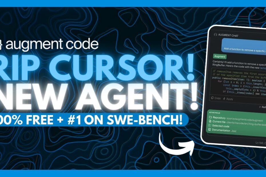 Atualização do Augment Code: Conheça o Novo Agente que Substitui o Cursor e Automação de Códigos com IA