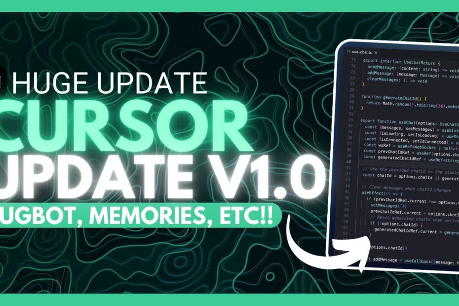 Atualização do Cursor 1.0: Novos Agentes, BugBot e Instalações MCP com Um Clique!