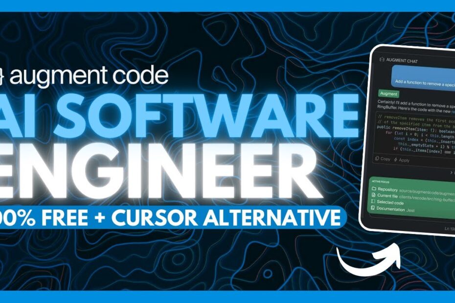 Augment Code: O Melhor Software de Engenharia de IA Grátis para Automatizar Seu Código - Alternativa ao Cursor!