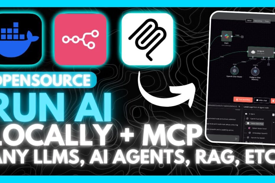 Automação Total com n8n e MCP: Execute LLMs e Agentes de IA Localmente com Software Open Source