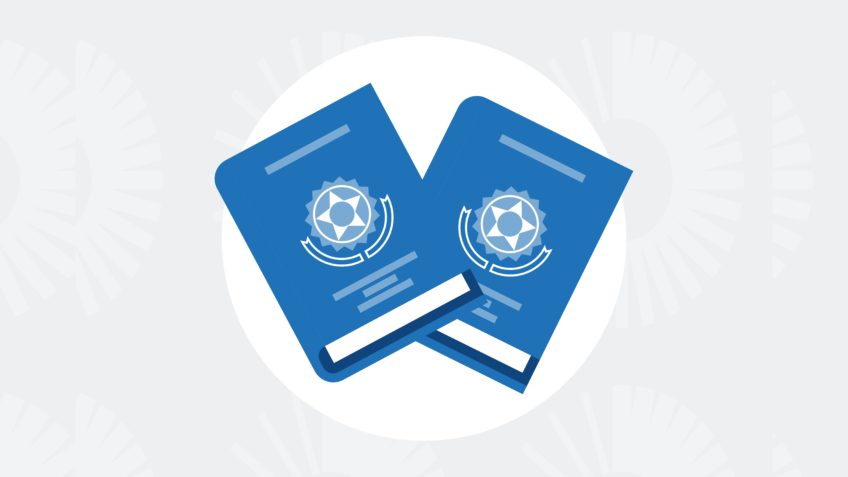 arte com carteiras de trabalho