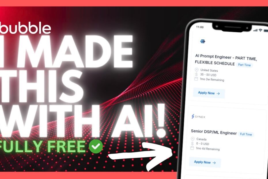 Bubble AI: O Melhor Construtor de Apps de IA para Android e iOS Sem Código!