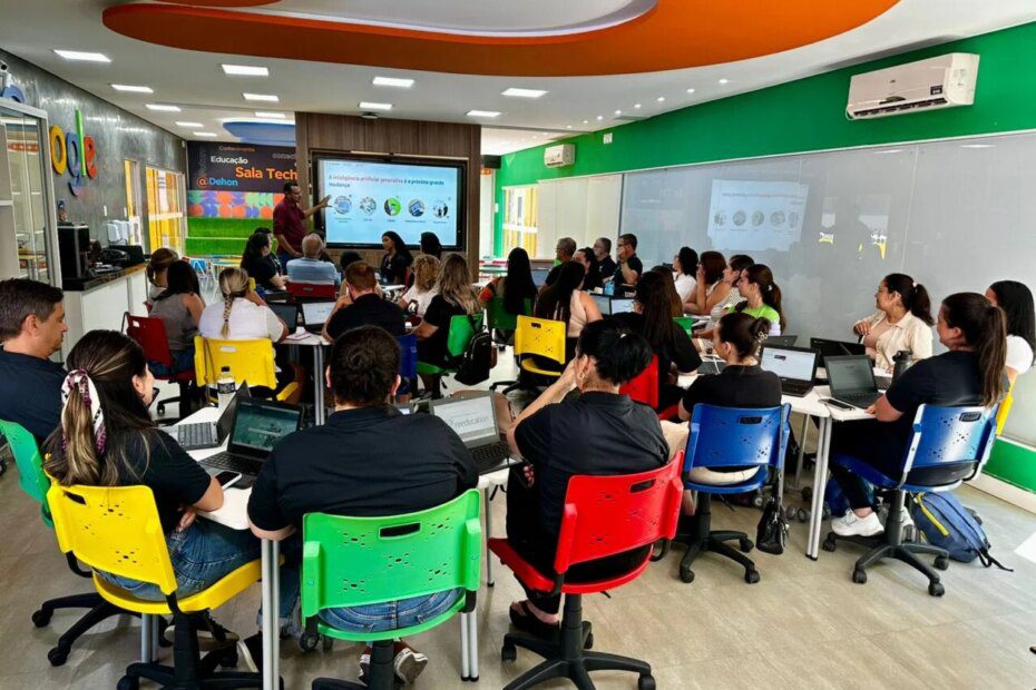 Colégio Dehon investe em Inteligência Artificial na Semana Pedagógica 2026