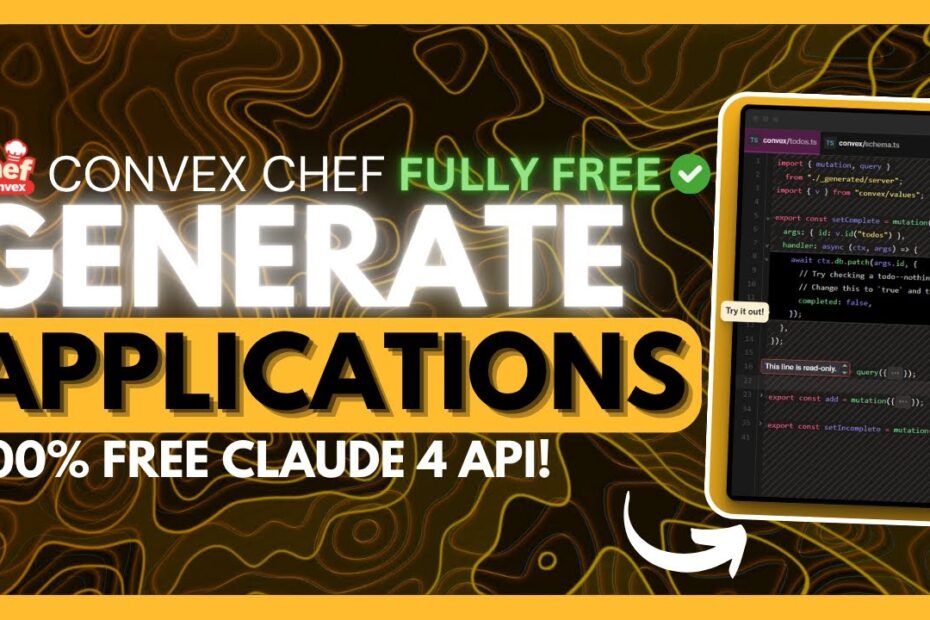 Como Criar Aplicações Full-Stack Rápidas e Gratuitas Sem Código Usando Convex Chef (Open Source)