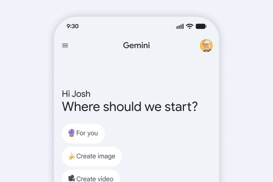 Gemini verá suas fotos e histórico do YouTube para dar respostas mais pessoais