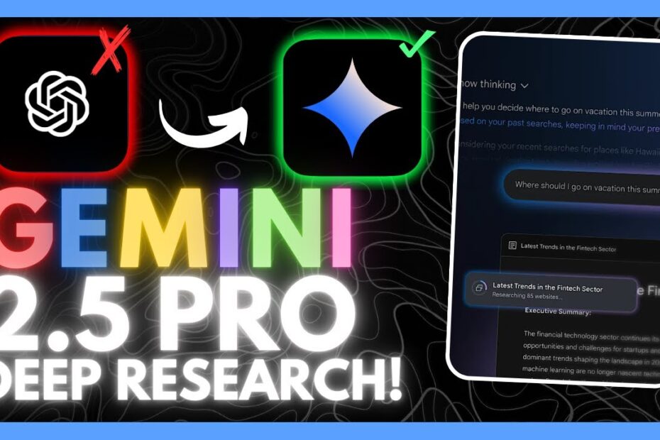 Como o Google Deep Research 2.5 PRO Revolutiona a Geração de Relatórios com IA: Descubra Funcionalidades Incríveis!