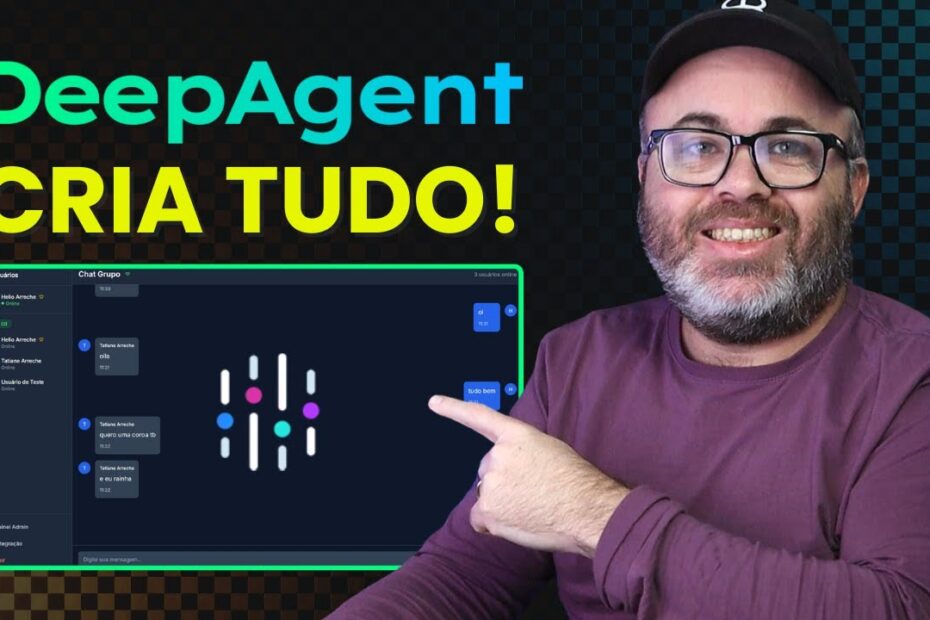 Crie Grupos de Chat Instantaneamente com DeepAgent: Transforme Ideias em Realidade em Minutos!